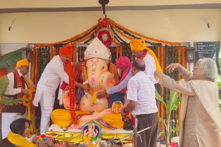 Ganpati Festival begins in Ranikhet