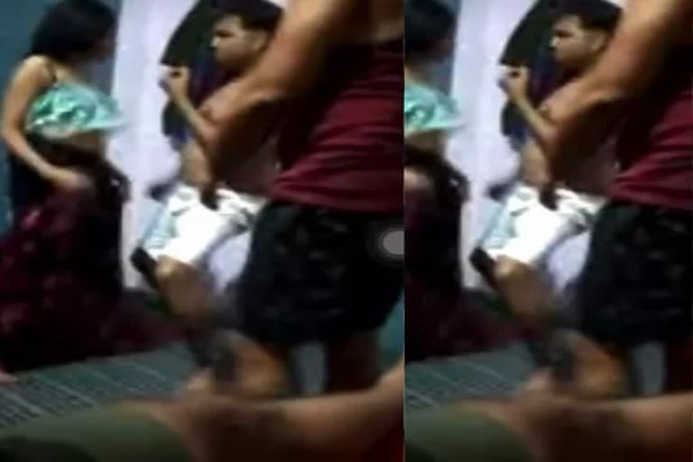 obscene dance video viral Faridabad