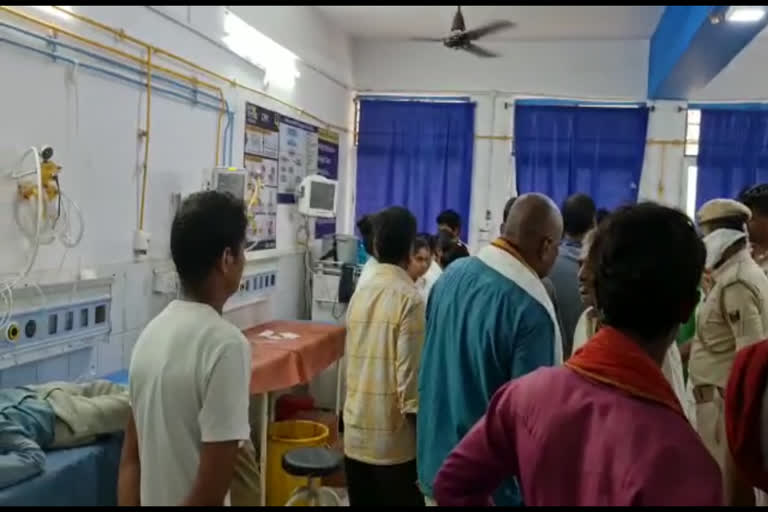 जमुई सदर अस्पताल में हार्ट पेशेंट की मौत
