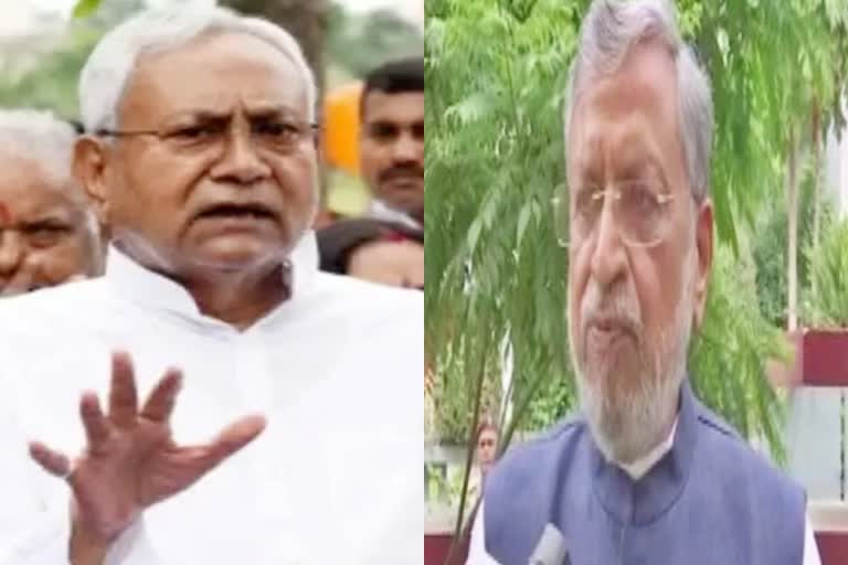 sushil modi on cm nitish kumar