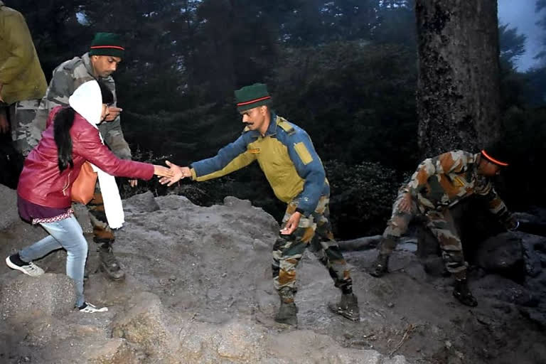 Army rescues tourists stranded in landslide in Sikkim