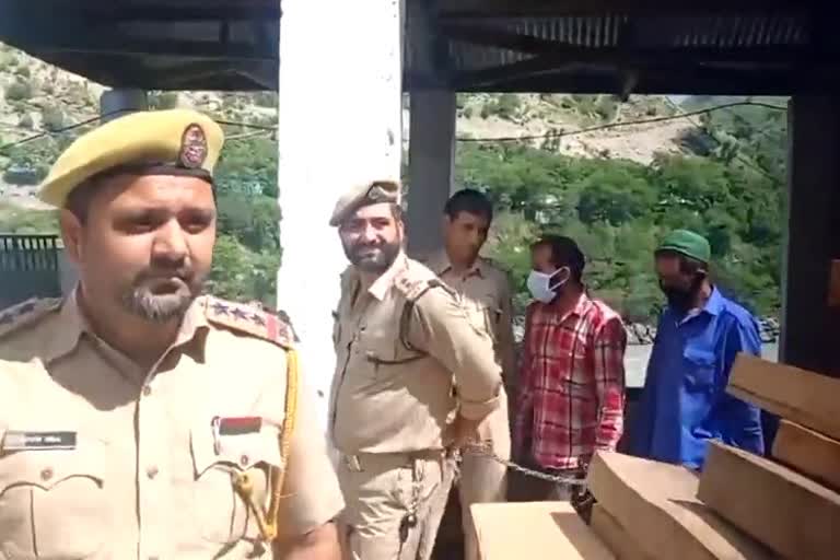 Two Timber Smugglers Arrested in Doda