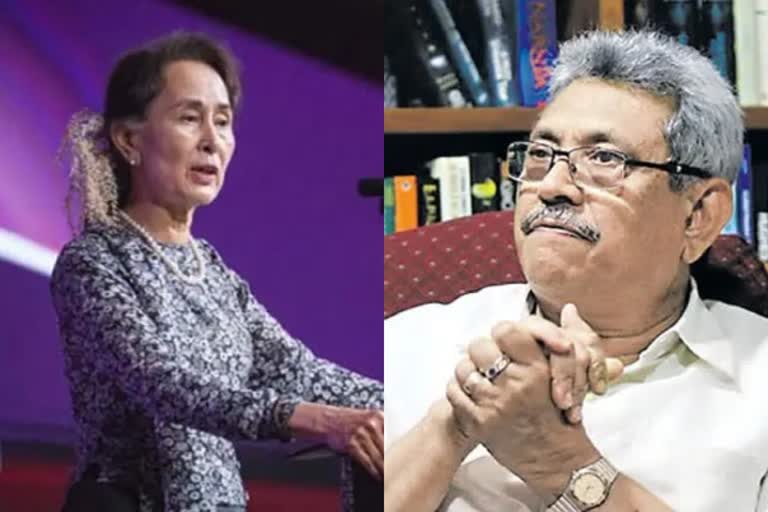 suu kyi gotabaya rajapaksa