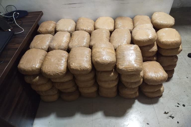 4 Crores Ganja Seized