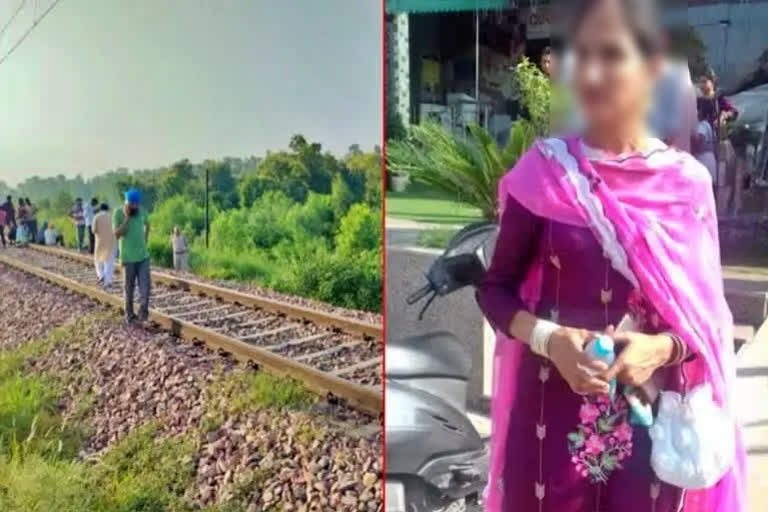 The eyewitnesses reported that the accused man also jumped off from the train and the police are investigating the incident while the said accused has been admitted to Agroha Medical College, Hisar for treatment of his injuries after jumping off the train.