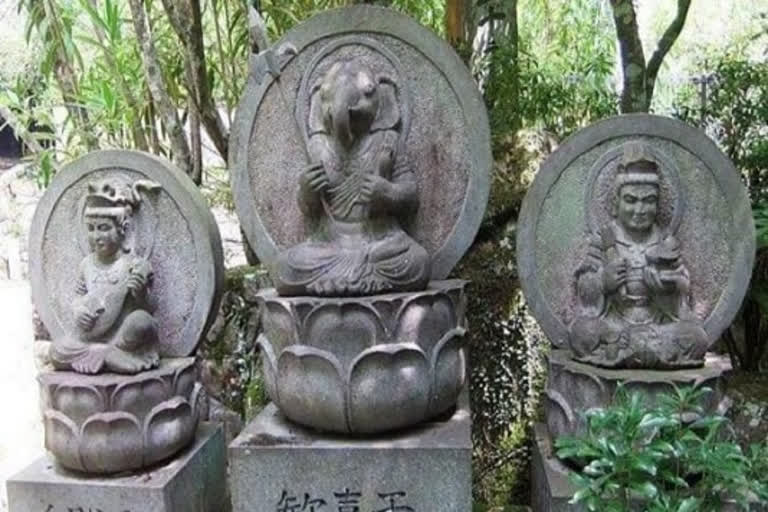 Lord Ganesha Worshipped As Kangiten In Japan 5629
