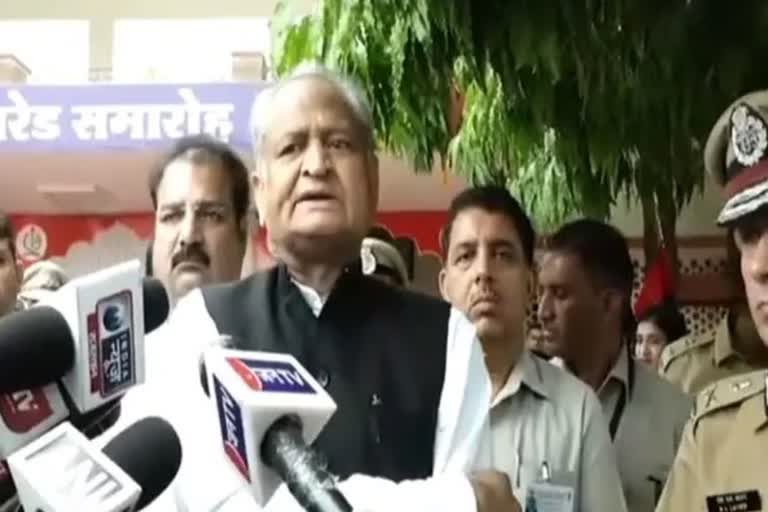 RPA passing Out Parade 2022, CM Ashok gehlot on Rape