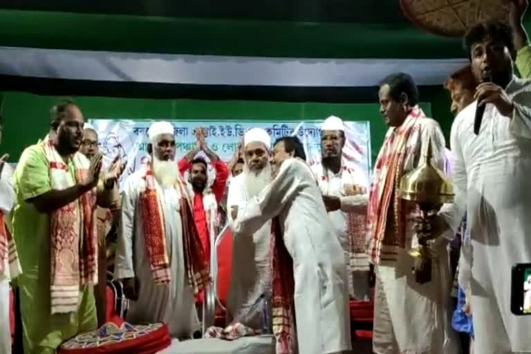 Badruddin Ajmal in Barpeta