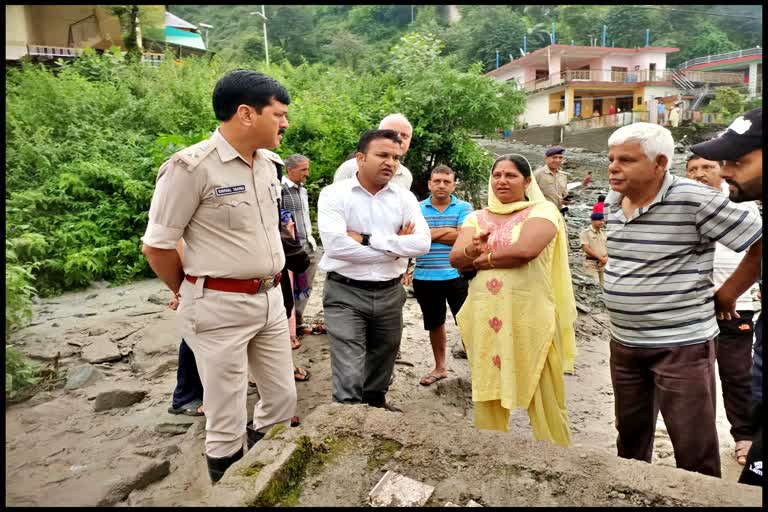 DC Kangra inspected damage caused Khaniyara