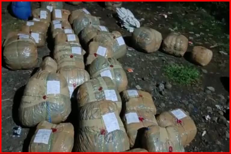 Ganja seized in Amravati