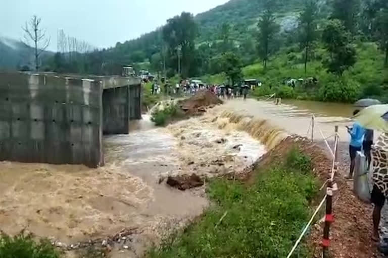 RAINS IN ALUURI DISTRICT