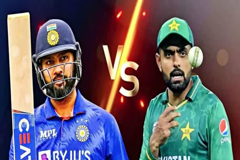 بھارت اور پاکستان کے درمیان مقابلہ آج