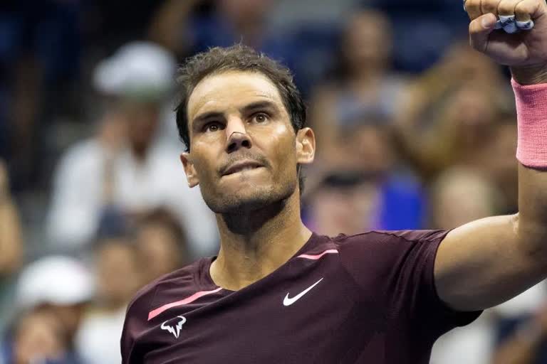 Nadal advances in US Open in straight sets