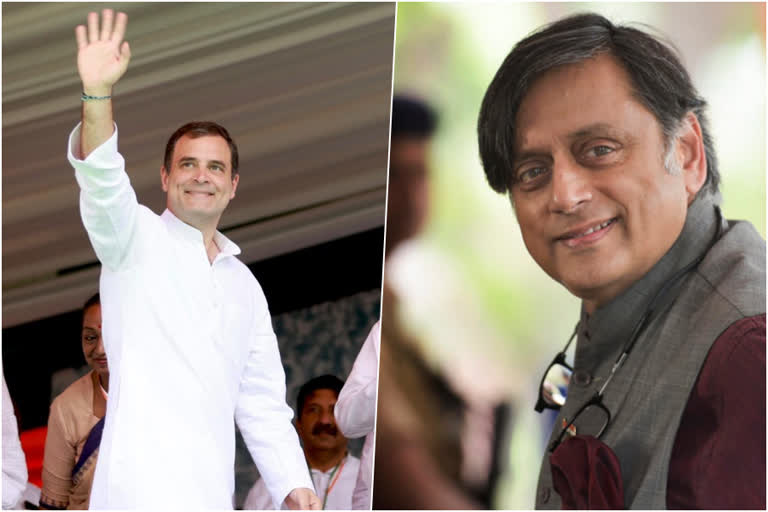 Strong speech by Rahul Gandhi at Congress rally Tharoor  Shashi Tharoor praising Rahul Gandhi Speech  Rahul Gandhi Speech Congress rally delhi  Mehengai Par Halla Bol  Mehengai Par Halla Bol RamLeela Maidan  ശശി തരൂര്‍  രാഹുല്‍ ഗാന്ധി  ഭാരത് ജോഡോ യാത്ര  മെഹംഗൈ പർ ഹല്ലാ ബോൽ റാലി