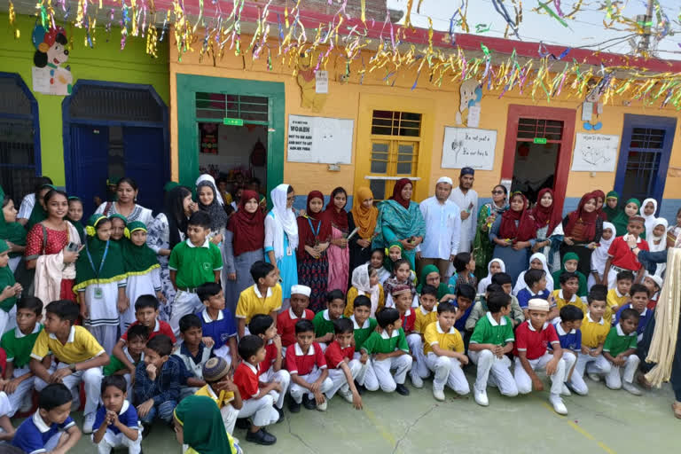 Teachers' Day was celebrated at Waris Nishan Public School IN Noida