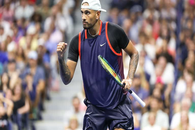 Kyrgios stuns Medvedev at US Open, Gauff advances