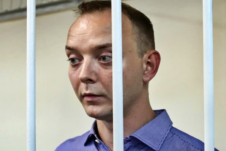 Russian court jails ex-reporter for 22 years for treason