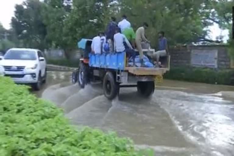 heavy rainfall in Bengaluru