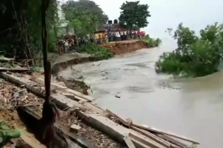 Erosion in Ganges started at Samserganj of Murshidabad