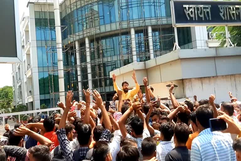 Protest in Jaipur