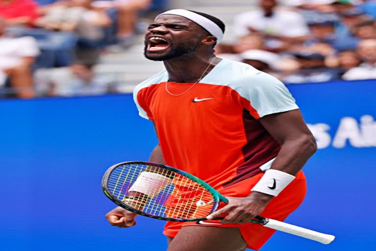 US Open  tiafoe beat nadal  Frances Tiafoe and Rafael Nadal  फ्रांसेस टियाफो और राफेल नडाल  यूएस ओपन  टियाफो ने नडाल के विजय अभियान पर लगाई रोक