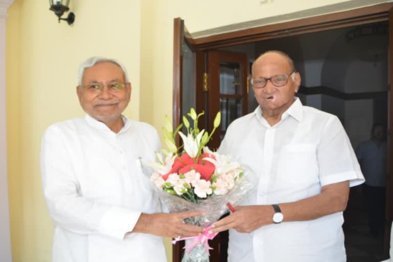 Nitish Kumar Meet Sharad Pawar