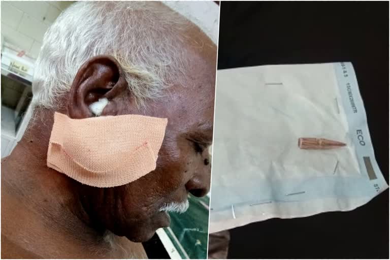 Fisherman shot in Fort Kochi  Fisherman  Fort Kochi  മത്സ്യത്തൊഴിലാളിക്ക് വെടിയേറ്റു  മത്സ്യത്തൊഴിലാളി  ആലപ്പുഴ  ഫോർട്ട് കൊച്ചി  ഐഎൻഎസ് ദ്രോണാചാര്യ  നാവിക സേന  Navy