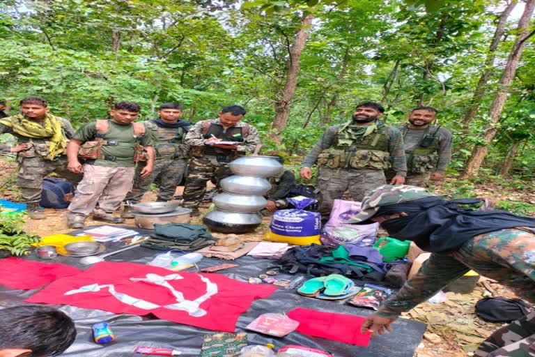 Naxal camp in Chaibasa