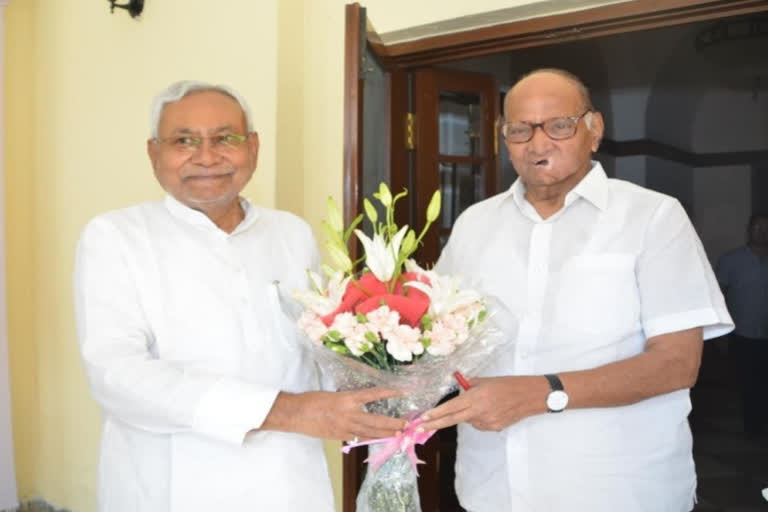 Nitish Kumar and Sharad Pawar