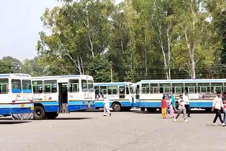 Roadways chakka jam in haryana