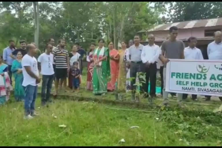 Plantation in Namati Chariali High School