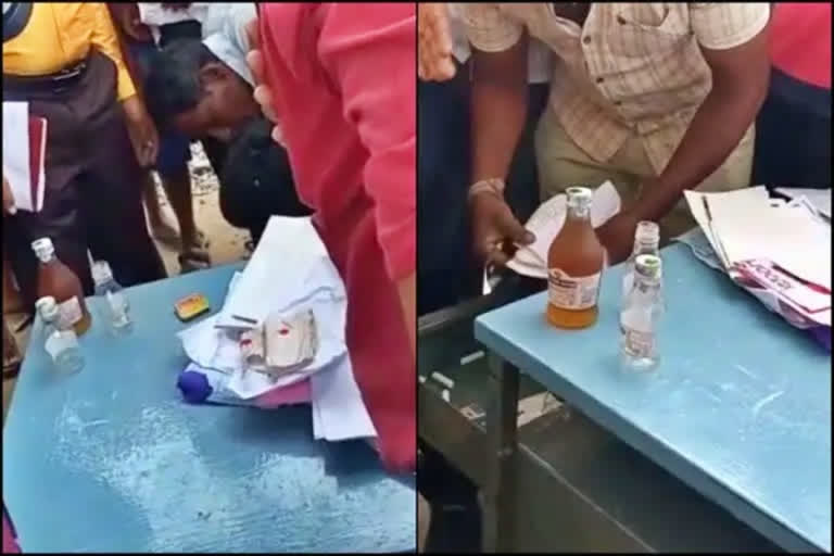 Karnataka: Teacher suspended for drinking alcohol in school