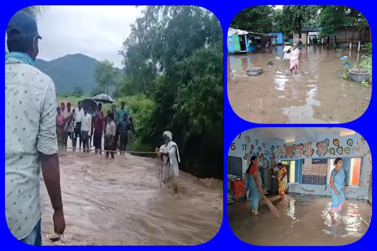 RAINS AT PARVATIPURAM