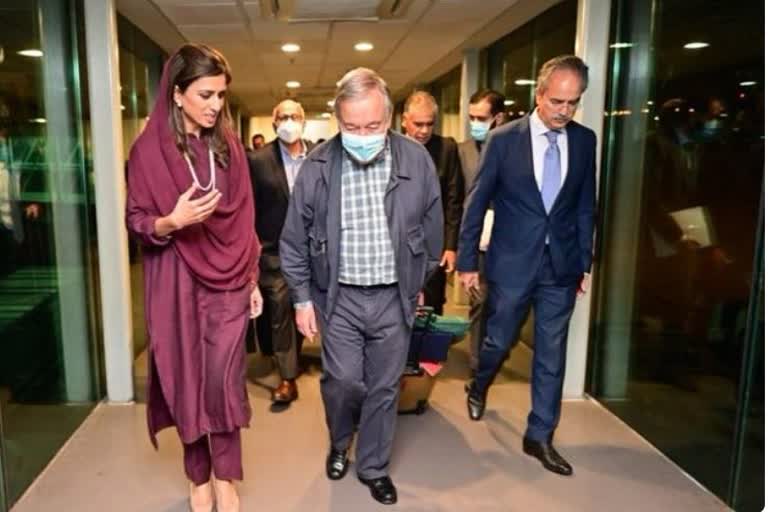 UN chief arrives in Pakistan to take stock of the floods situation