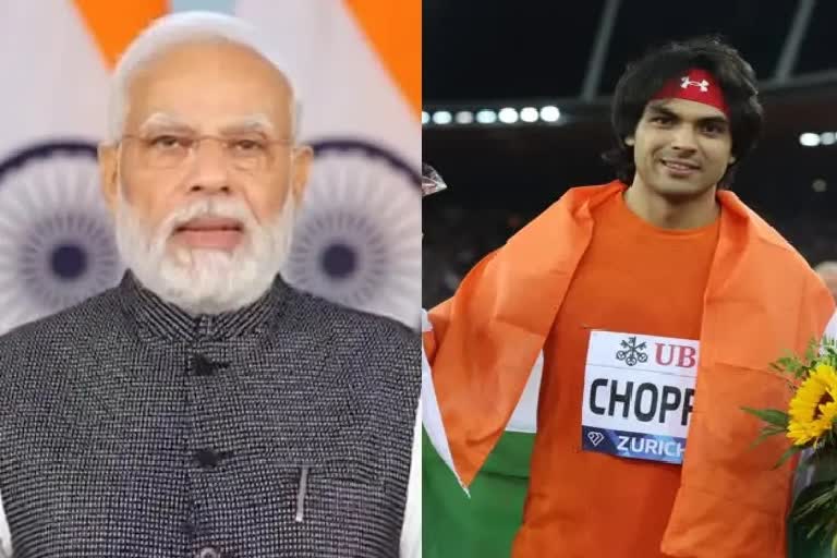 PM Modi congratulates Neeraj Chopra