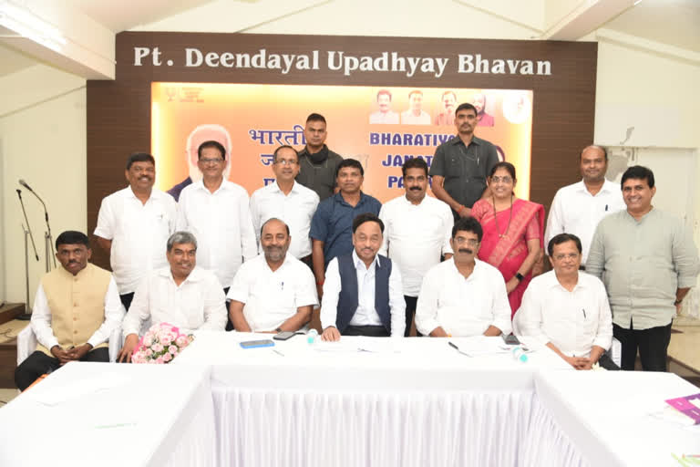 Narayan Rane held an important meeting of BJP office bearers in Goa