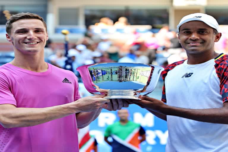 US Open  Joe Salisbury and Rajeev Ram  Salisbury and Rajeev pair beat Koolhof and Skupski  Salisbury and Ram win men s doubles title  यूएस ओपन  जो सैलिसबरी और राजीव राम  सैलिसबरी और राजीव ने कूलहोफ और स्कूप्स्की को हराया  सैलिसबरी और राम ने पुरुष युगल का खिताब जीता