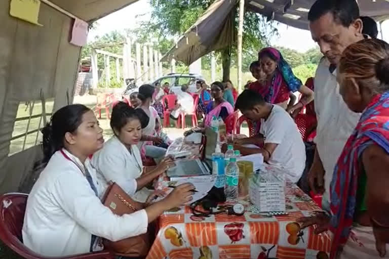 madical camp organized in bihali