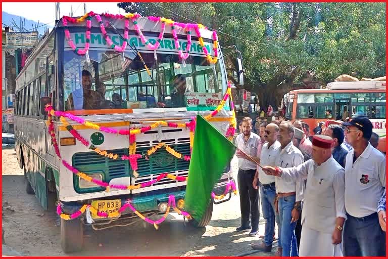 Karsog to Mahunag via Kanda bus service started