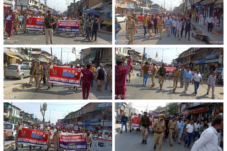 Anti Drug Awareness Rally in budgam