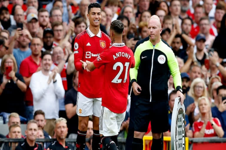 manchester united winger Antony  manchester united  Antony on Cristiano Ronaldo  Cristiano Ronaldo  ക്രിസ്റ്റ്യാനോ ഏറ്റവും മികച്ച താരമെന്ന് ആന്‍റണി  ആന്‍റണി  ക്രിസ്റ്റ്യാനോ റൊണാൾഡോ  മാഞ്ചസ്റ്റര്‍ യുണൈറ്റഡ്