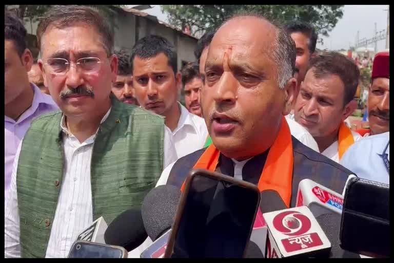 CM Jairam Thakur at Sulah