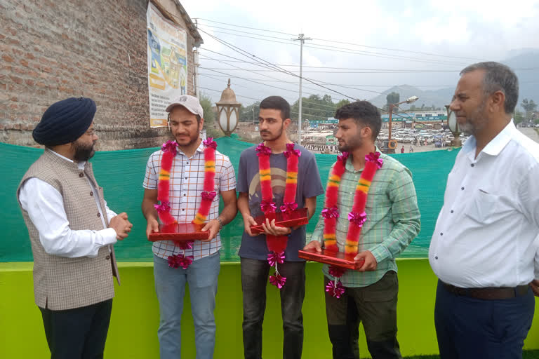 NEET Toppers Felicitated in Tral