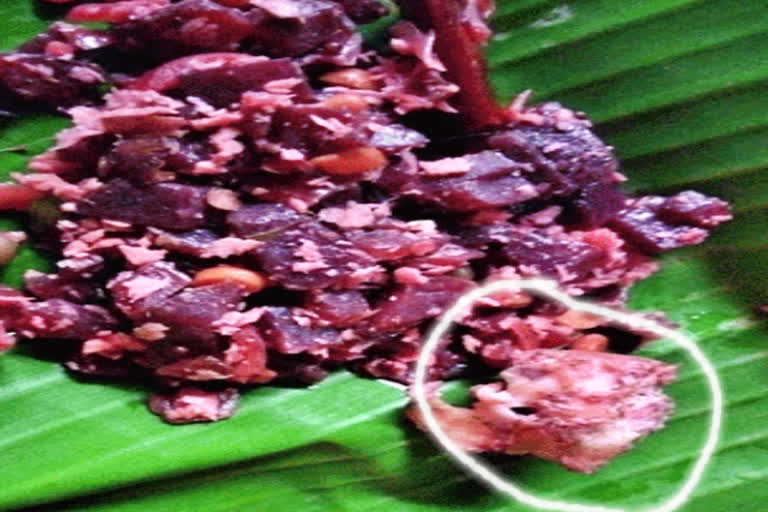 Rat head  Rat head in beetroot fries  Rat head in vegitarian hotal beetroot fries  thiruvannamalai rat head hotel issue  vegitarian hotal  பீட்ரூட் பொரியலில் எலி தலை  திருவண்ணாமலை உணவகத்தில் எலி தலை  சைவ உணவக பொரியலில் எலி தலை