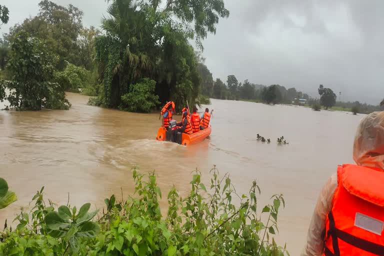 flood like situation due to rain