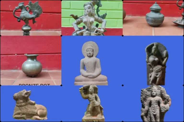 antique idols seized