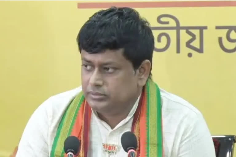 No one can stop BJP in Nabanna Abhijan, says Sukanta Majumdar