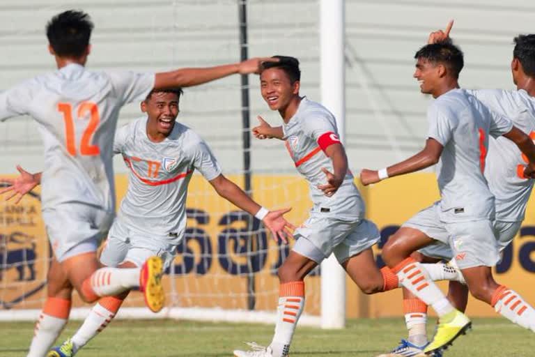 India pip Bangladesh, book spot in SAFF U-17 C'ship final