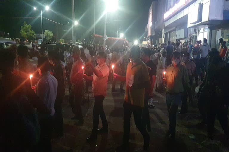 Doctors candle march in Jodhpur, Family demand treatment fees back in Jodhpur