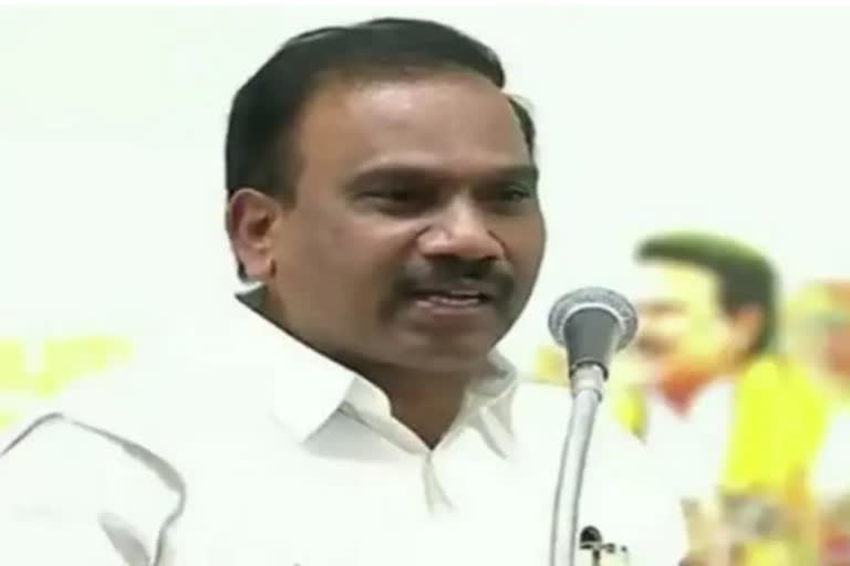 DMK leader A. Raja